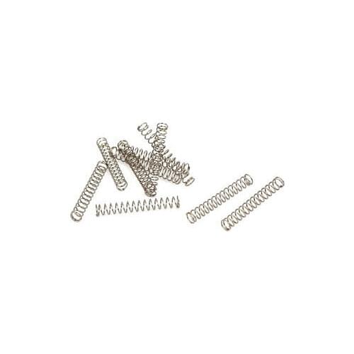 0.3mmx3mmx20mm 304 Stainless Steel Compression Springs 10pcs