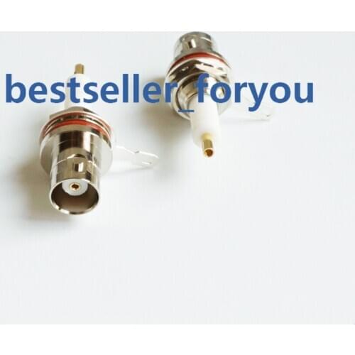 1Pcs BNC Female Nut Bulkhead Solder Panel Mount Audio Speaker RF Connector MHV 3000V