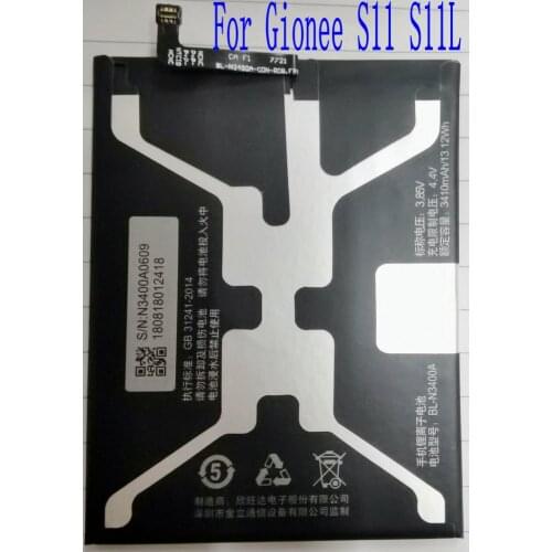 100% New High Quality 3500mAh BL-N3400A Battery For Gionee S11 S11L mobile phone