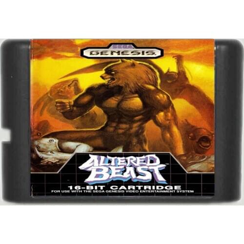 Altered Beast 16 bit Game Card For Sega MegaDrive & Genesis System