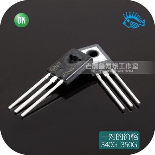 2pair/10pair Sound push tube MJE340G MJE350G Brand new original audio transistor TO-126