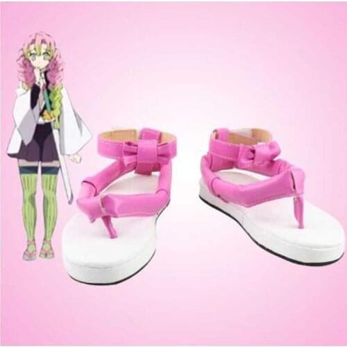 Anime Demon Slayer Kimetsu no Yaiba Kanroji Mitsuri cosplay shoes custom made