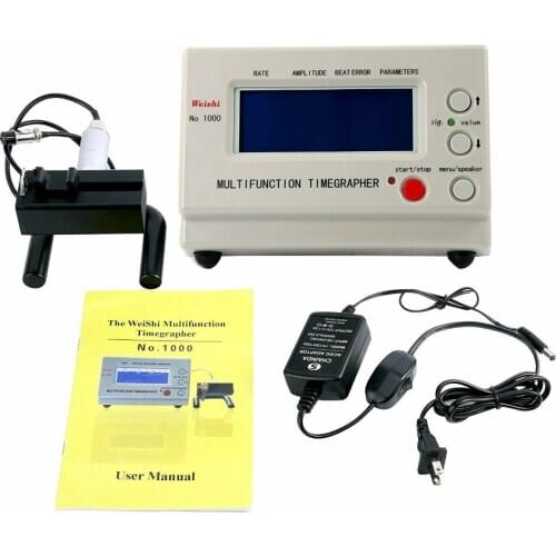 Free Shipping 1pc NO. 1000 Multi-Function Timegrapher Watch Tool Watch Timing Machine Tester Great