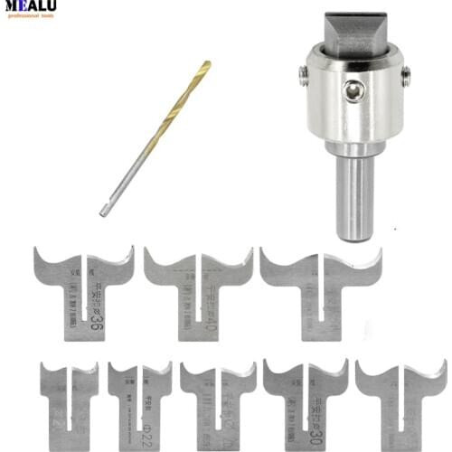 11pcs/set 20mm-60mm Lucky Buckle Buddha Beads Ball Knife Milling Cutter Router Bit Woodworking Tools Wooden Beads Drill For CNC