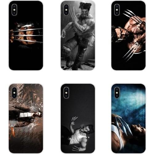 Phone Cases Cover For Xiaomi Mi6 A1 5X 6X Redmi Note 5 5A 4X 4A 4 3 Plus Pro pocophone F1 wolverine logan Movie X-Men Super Hero