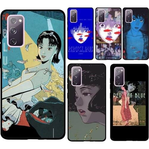 Perfect Blue Soft Case For Samsung Galaxy S21 Ultra S20 FE Note 20 Note 10 Plus S8 S9 S10 Phone Cover
