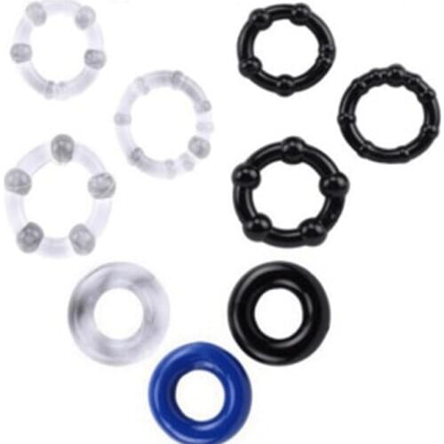 Hot Sale Sex Toys with Bead Lock Fine Ring Penis Ring Delay Ring Crystal Ring Fun Ring Adult Toy Chastity Belt Cock Ring Leten