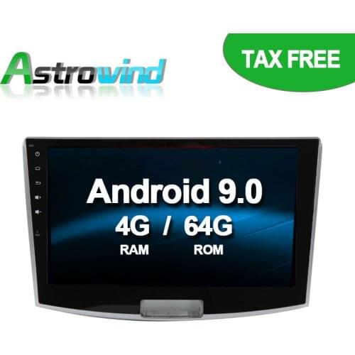 64G ROM No Tax 10.1 inch 4G RAM Android 9.0 Car GPS Navigation System Radio Stereo For Volkswagen Magotan Passat CC B6 B7