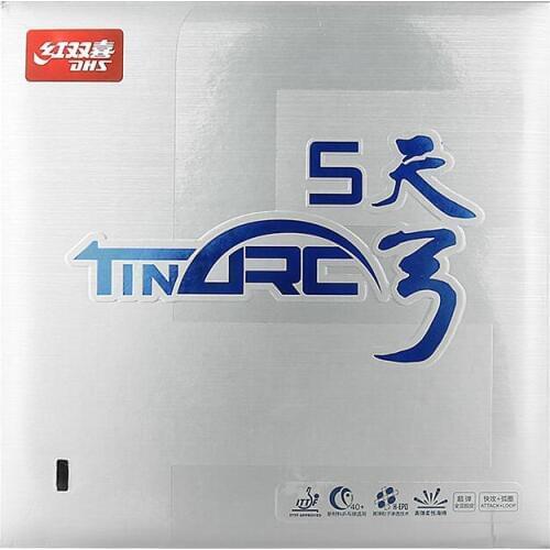Original DHS NEW Tinarc 5 Table Tennis rubber,Table Tennis cover / Pingpong rubber Cake Sponge Free shipping