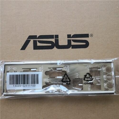 Original IO I/O Shield BackPlate Blende Bracket For Asus H110M-KS , H110M-KS R1