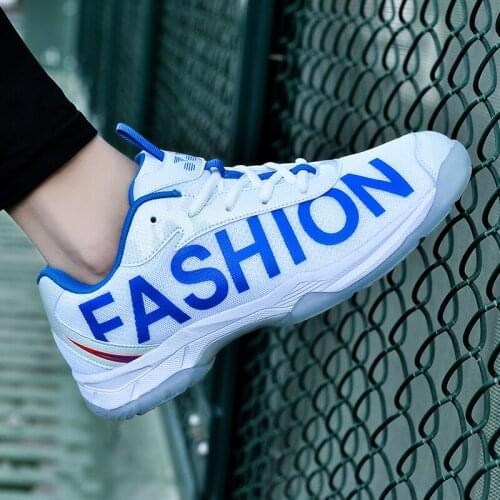 2021 couple sports casual shoes badminton tennis training shoes non-slip, light and breathable to prevent injury size 35-45