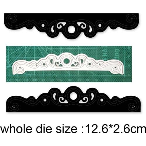 Craft dies strip border metal cutting dies cut die mold decoration Scrapbook dies knife mould blade punch stencils dies new 2021
