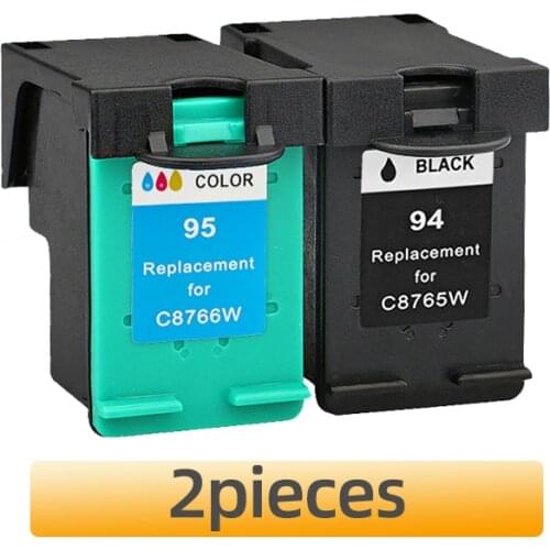 Datasonic Compatible ink cartridges For HP 94 95 Deskjet 5740 6840 9800 9860 6540 Officejet 6210 7410 printers For HP94 For HP95