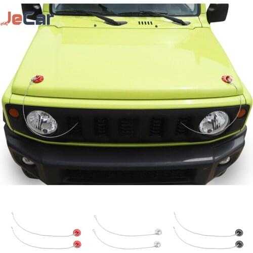 Universal fit Stainless Steel Car Engine Hood Latch Decoration Cover For Jimny Dodge RAM Jeep etc. Lock Cover Engine Lock