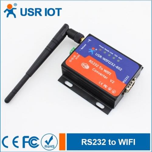 Q063 USR-WIFI232-602V2 Serial RS232 to Wireless /WIFI 802.11 B/G/N Server Converter, Embedded Wifi Module