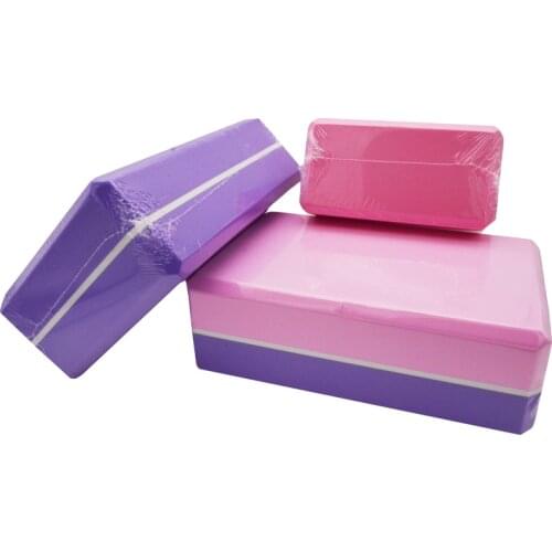 High-density EVA Yoga Block Gym Pilates Foam Home Exercise Workout Stretching Sport Body Shaping Training Fitness Equipment