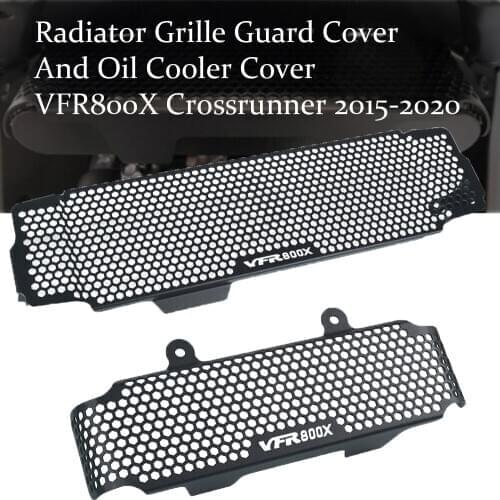 For Honda vfr 800 x VFR800X Crossrunner 2015 2016 2017 2018 2019 2020 Motor Radiator Guard Protector Grille Oil cooler Guards