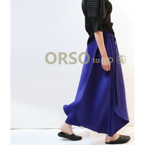 Special Pleats Summer New 2019 Women High Waist Wide Leg Pants Pleated Casual Loose Pant Women Black Blue Beige Trousers