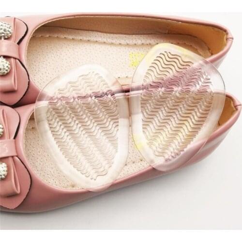 1Pair Flat Feet Orthotic Arch Support Gel Pads Non-Slip Pain Relief Shoes Insoles High Heels Silicone Gel Forefoot Gel Pads