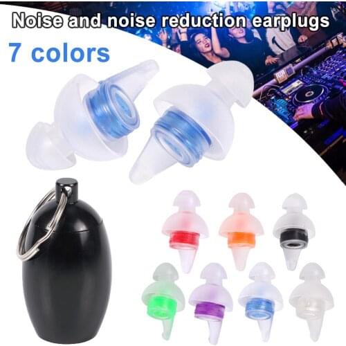 Anti-noise Sleeping Ear Plugs with Case Tree-shape Soft Foam Sound Insulation Hear Protection Earplugs for Study Travel Concert