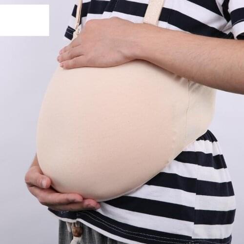 Free shipping ,2~8months 1000-2000g artificial belly silicone pregnant tummy fake pregnancy belly for women and actors