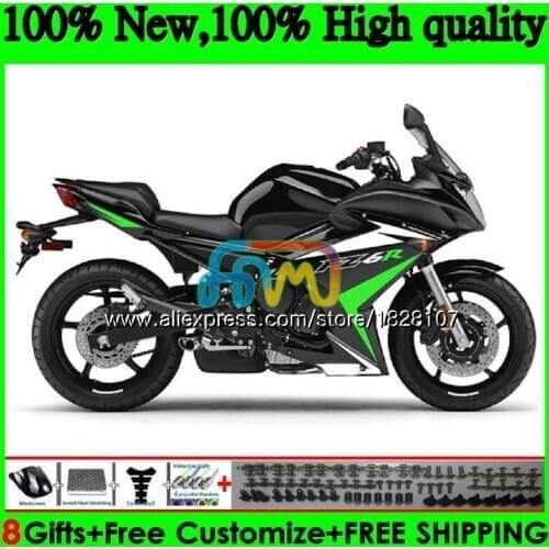 FZ6 R Kit For YAMAHA FZ6N FZ6R 09 10 11 12 13 14 Glossy color 15 117BS.19 FZ 6R FZ-6R 2009 2010 2011 2012 2013 2014 2015 Fairing