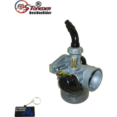 STONEDER Left Hand Choke High Performance PZ18 Carburetor Carb For 50cc 70cc 90cc 110cc 125cc Dirt Bike ATV Quad