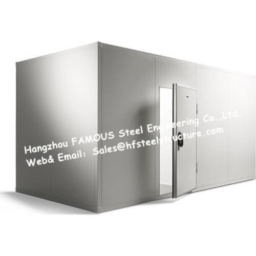 China Manufacturer Supply Solar System Walk In Freezer And Walking Coolers, Prefab Refrigerator Chiller For Meat