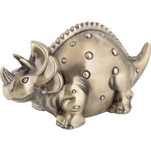 Creative Dinosaur Piggy Bank For Childrens Retro Animal Coin Bank Saving Pot Money Box Gift Home Decor