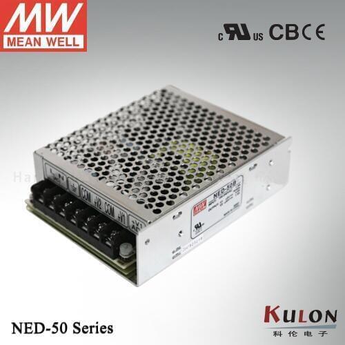 MEAN WELL smps NED-50 220v to 12v Switching Power Supply 54W 5V 24V AC dc regulated Dual Output Transformer 2A 4A 6A