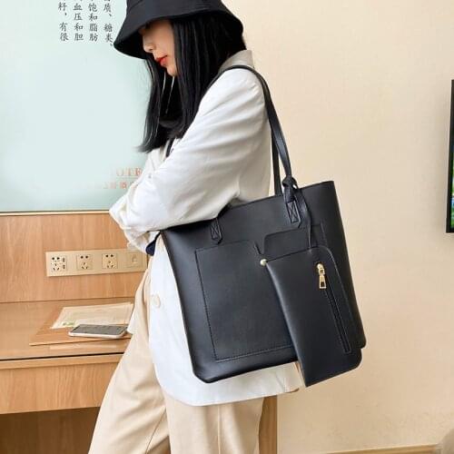 Multifunction Reversible Large Tote Stylish Handbag With Coin Purse For Women Shoulder Cross Body Bag For Women Bolsa Feminina