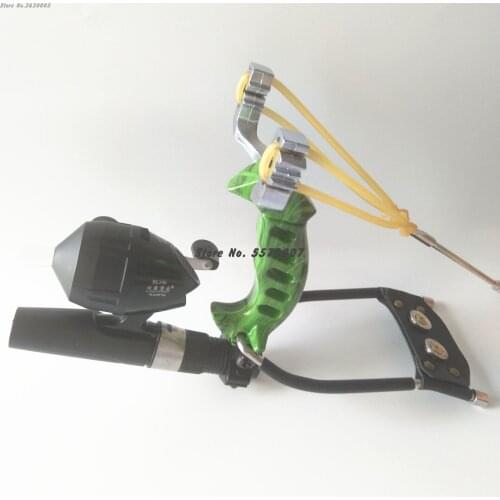 Powerful Multi-function Archery Bowfishing Shooting Fish Slingshot Catapult Hunting Bow Fishing Sling Shot Arrow Kit 2020 New