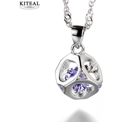 KITEAL New Arrival!! Gentlewoman choker necklace Rubiks Cube Love Pendant 17mm*10mm*8mm cube tenis masculino charm