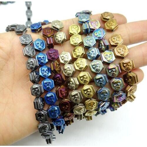 Natural stone Turquoises Quartz crystal Titanium Hematite stone charms Gem pendant Jewelry Making necklaces Accessories15‘’ A4