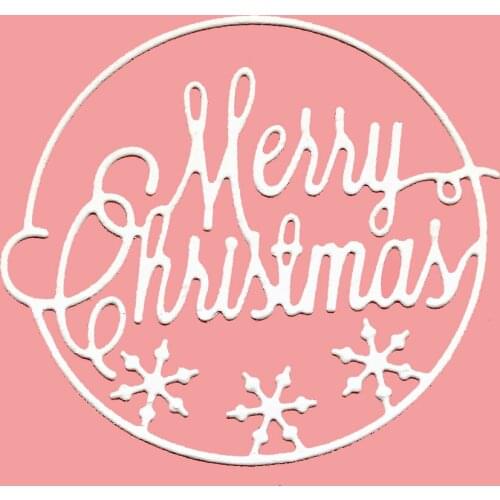 Christmas Cutting Dies Cut Die Mold DIY Scrapbook Album Paper Card Making Craft Embossing Decoration Stencil Metal Knife Mould