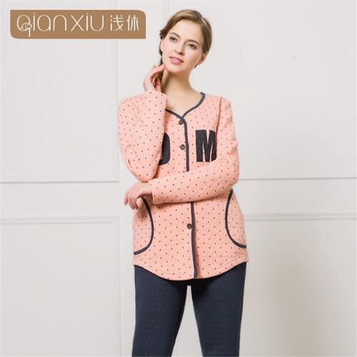 Qianxiu Women's Long Pajamas
