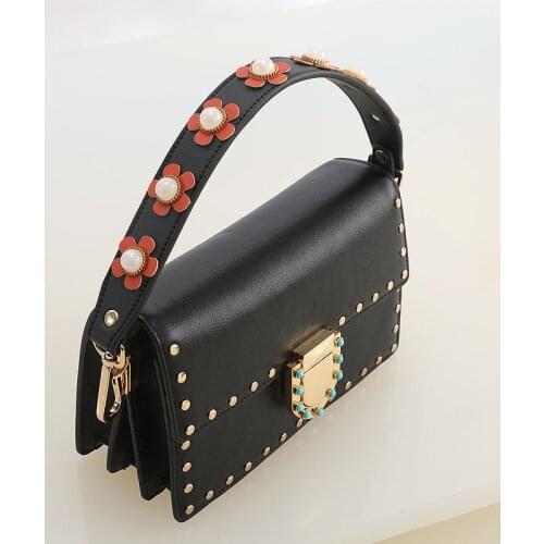 43-58cm Shoulder Bag Strap Leather Bag Handle Belt Accessories Replacement Women Handbag Handles Wide Belt for Bags KZ151369