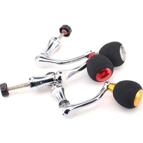 Fishing Reel Knob Pesca EVA Spinning Fishing Reel Handle Replacement Full Metal 2000-6000 Series Carp Fishing Accessories Peche