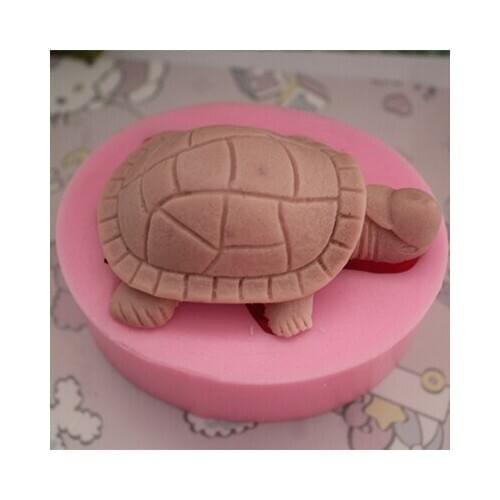 Silicone soap mold C152 tortoise shape Handmade cake chocolate clay mould wholesale mould tools