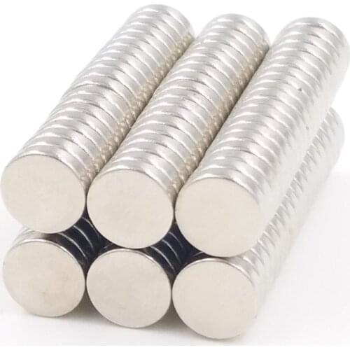 N50 Strong Cylinder Magnet D7mm X 2mm Round Rare Earth Neodymium Magnet/Permanent Magnet 5pcs