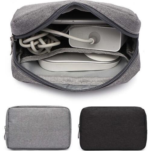 Bevigac Durable Electronics Digital Storage Bag Case Cosmetic Makeup Organizer Pouch Scratchproof for Travel Business Trip