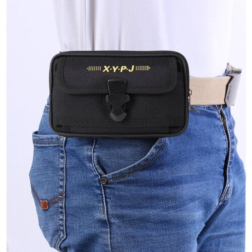 Fashion New Mens bag Letters Printing Waist Bags Nylon Fanny Pack High Quality Casual Male Small Purse Flap Wallet Phone Bag
