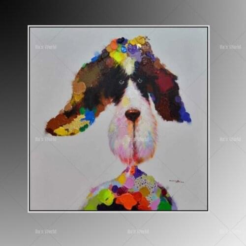 Top aritist Wall Art Hand Painted Canvas cartoon Oil Painting Home Decor Picture For living room kids room chrismas gift