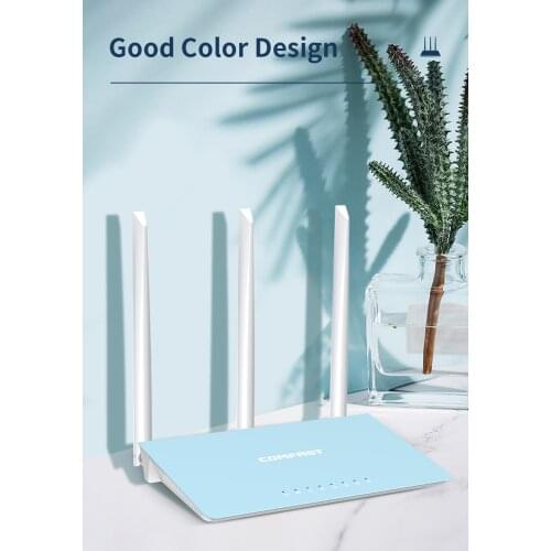 WiFi Router1200Mbps Wireless home Comfast wr616ac 1200m home dual band Gigabit router coverage project wireless router