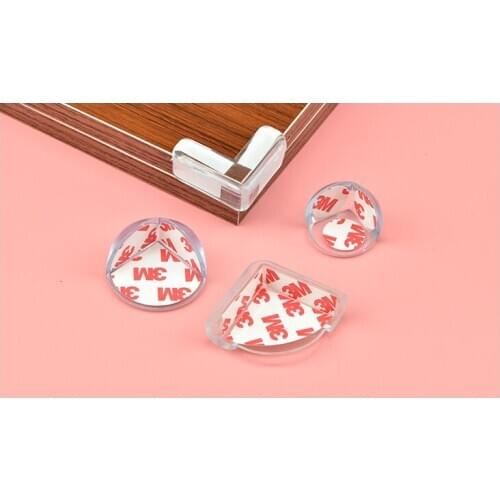 10Pcs/set Baby Safety L Shape Transparent Protector Cover Table Corner Guards Children Protection Furnitures Edge Corner Guards