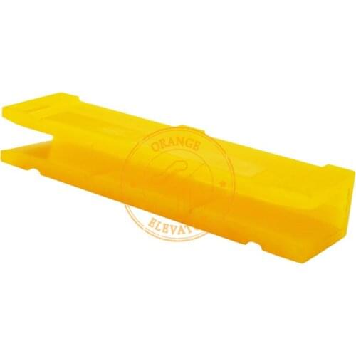 10PCS/Lot 120*10mm Elevator counterweight guide shoe conjoined shoe lining L120mm For 10mm rail