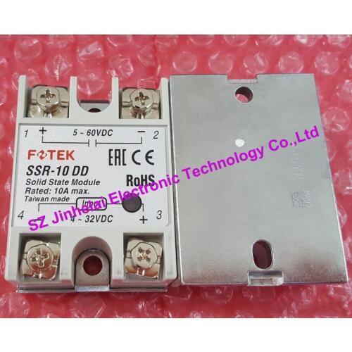 100% New and original SSR-10DD FOTEK SOLID STATE RELAY 10A