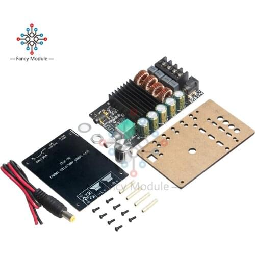 100WX2 TPA3116 Bluetooth 2.0 HIFI High Power Digital Amplifier Stereo Board AMP Amplificador Home Theater
