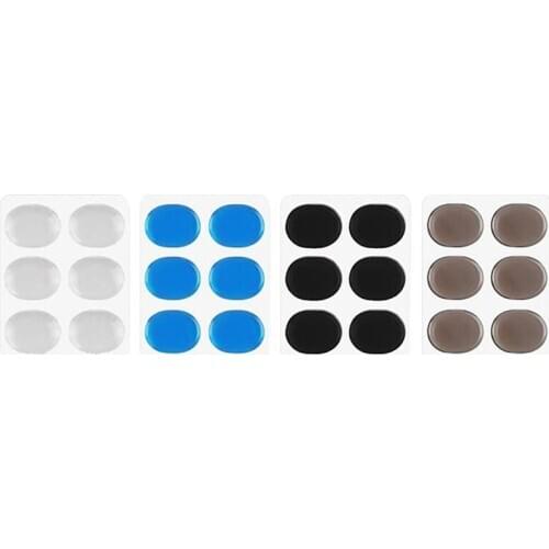 24 Pcs Silicone Drum Damper Pads, Drum Snare Mute Pad Soft Drum Damper Gel Pads for Drums Tone Control