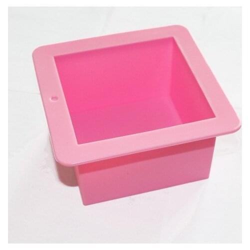 Large Square Soap Candle Cake Jelly Candy Silicone Mold Mould
